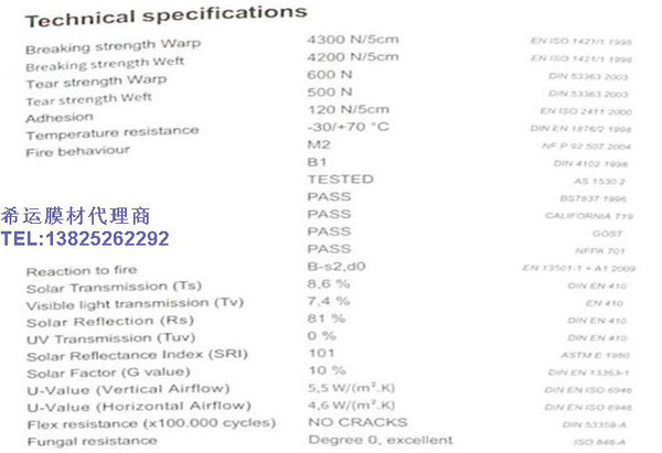 希運膜材T2117F